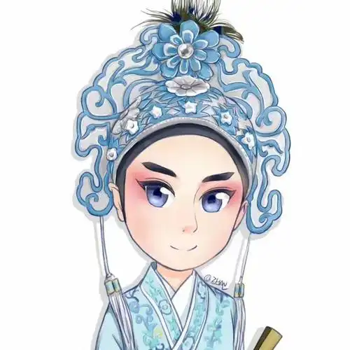 【资源福利帖】戏曲卡通q图合集 || 戏曲也时尚