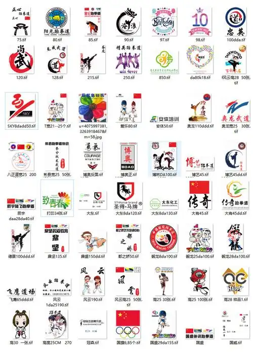 夏季速干跆拳道儿童t恤衫定制logo羽毛球武馆圆领短袖图案定做