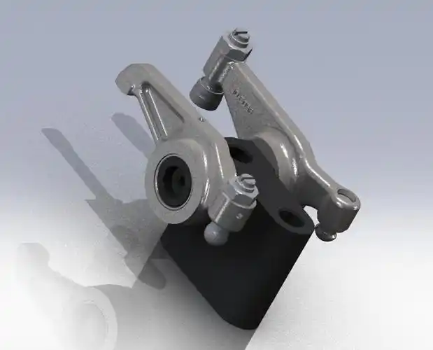 摇臂零部件渲染