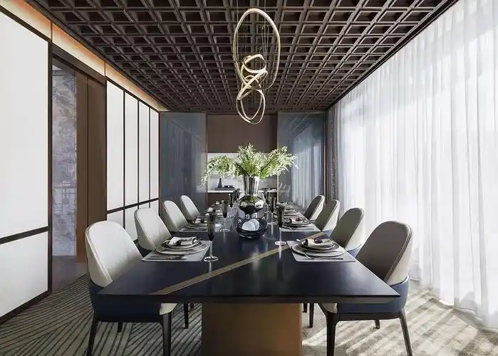 440平米别墅 / 简洁,时尚的生活理念,给内心灵魂深处带来一份宁静.