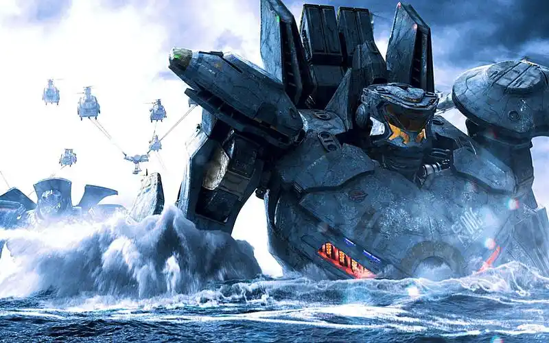 【环太平洋/60帧/4k】机甲才是男人的至爱,不比女人香嘛?