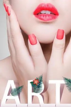 美甲广告图片cdr矢量模版下载