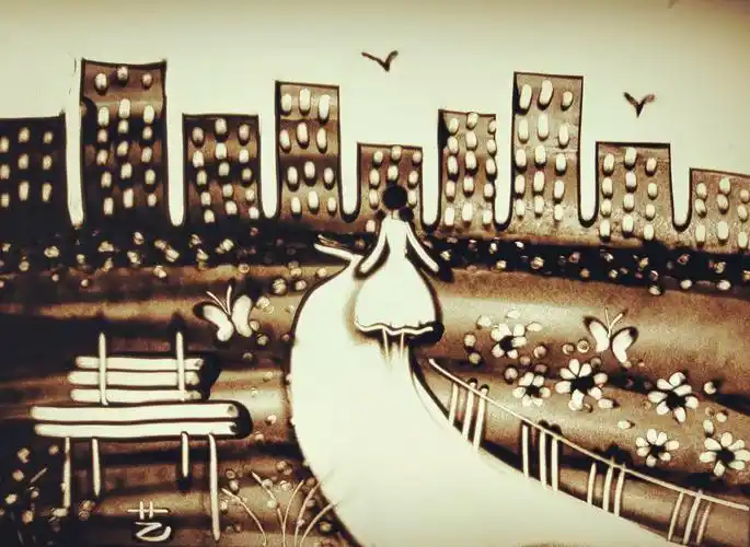 [学员作品]马甄艺暑期沙画第十课