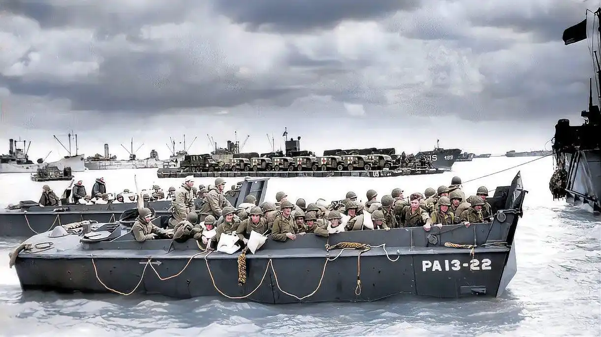 二战期间,盟军在进行诺曼底登陆行动时,德军去哪了?