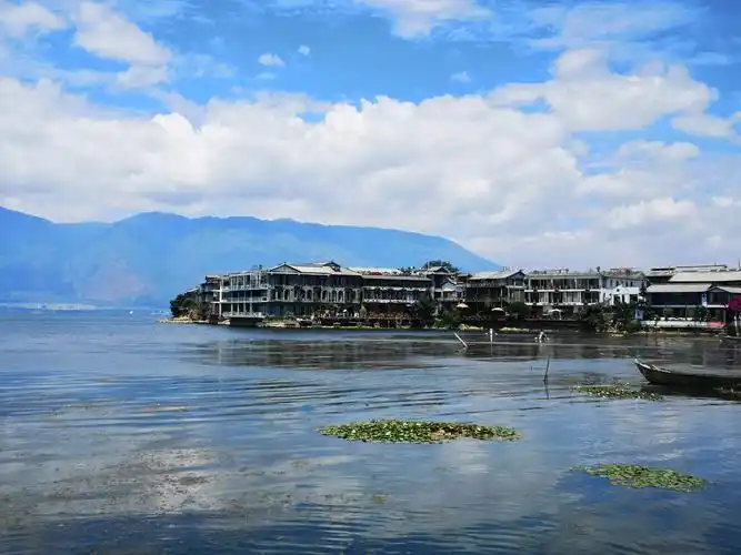 云南大理南诏风情岛景色