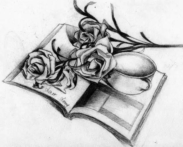 素描 人物 景物临摹铅笔手绘