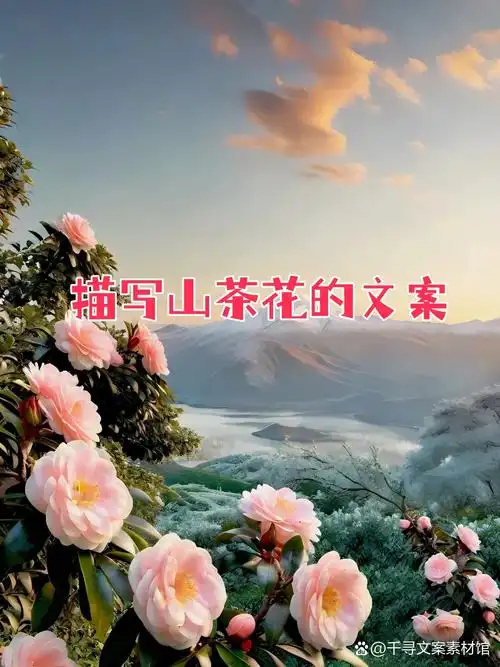 山茶花的样子描写  关于山茶花的绝美文案|好词好句积累  今天和小