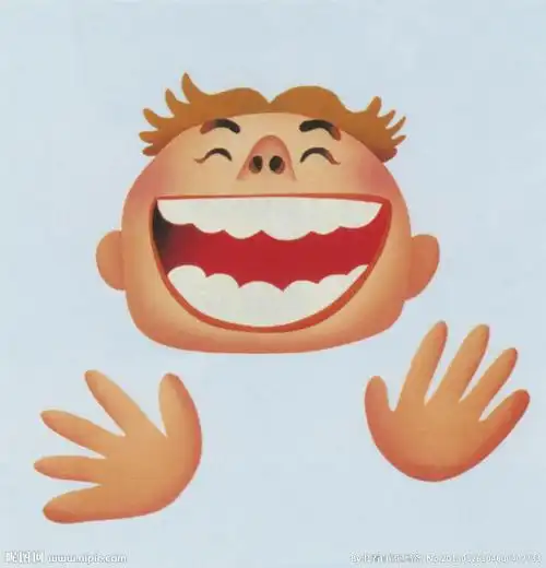 大笑的图片可爱卡通u|哈哈大笑表情可爱图片|女孩开心大笑图片客è