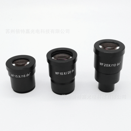 带刻度目镜wf20x/10高眼点大视场广角目镜接口30mm体视显微镜目镜