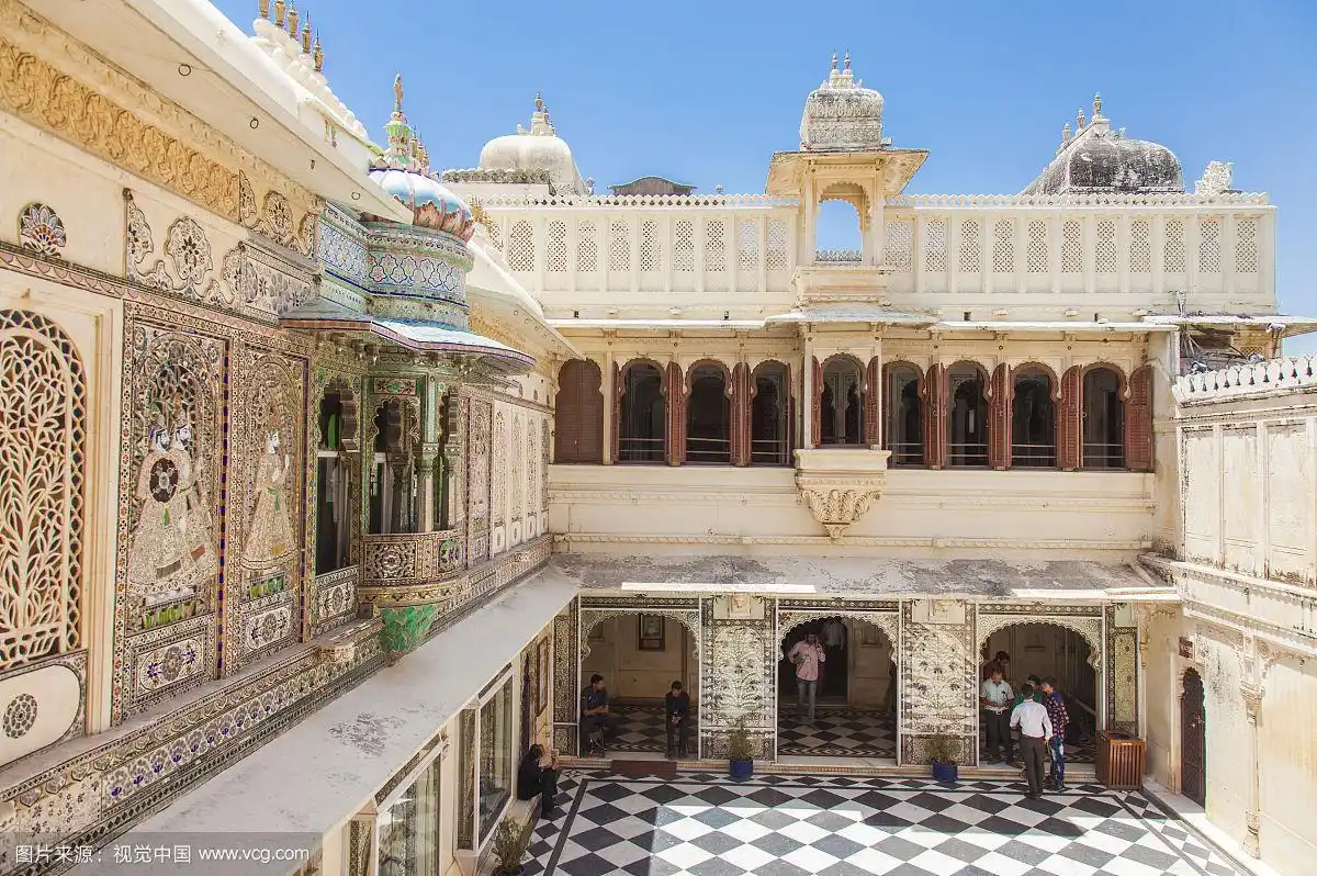 乌代布尔城市宫殿,乌代布尔,印度