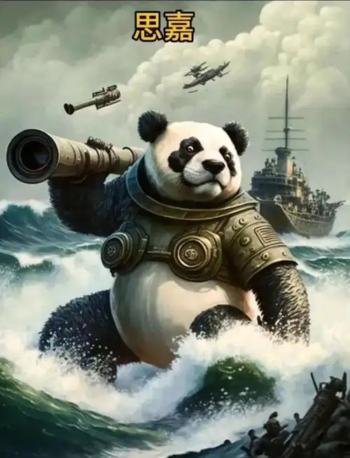 图集‖迎接丫丫回家的大熊猫战队,威武霸气!花花就负责萌萌哒