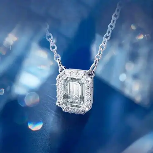 施华洛世奇swarovski唐嫣同款新款方糖跳动的心项链女银色送恋人