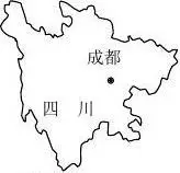 中国34个省级行政区轮廓图下册