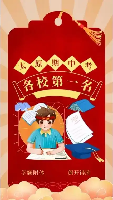 太原23年初一期中考试各校第一名汇总.2023-2024年山 - 抖音