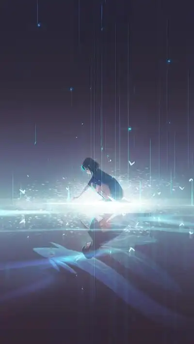 孤独壁纸系列插画