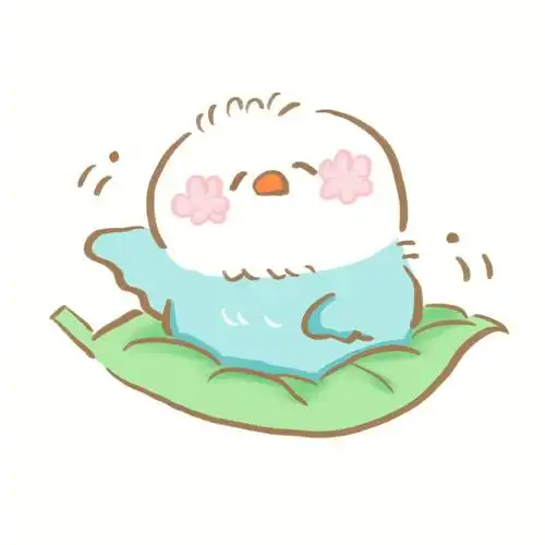 画个简笔画小牡丹鹦鹉来袭