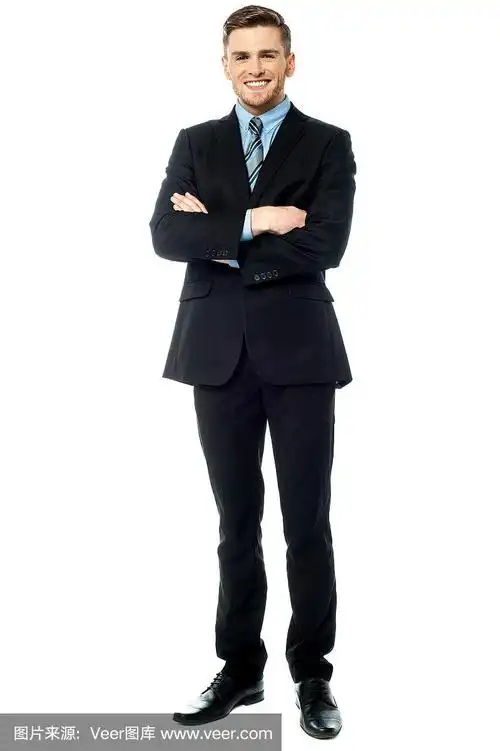 年轻帅气的ceo为杂志拍照