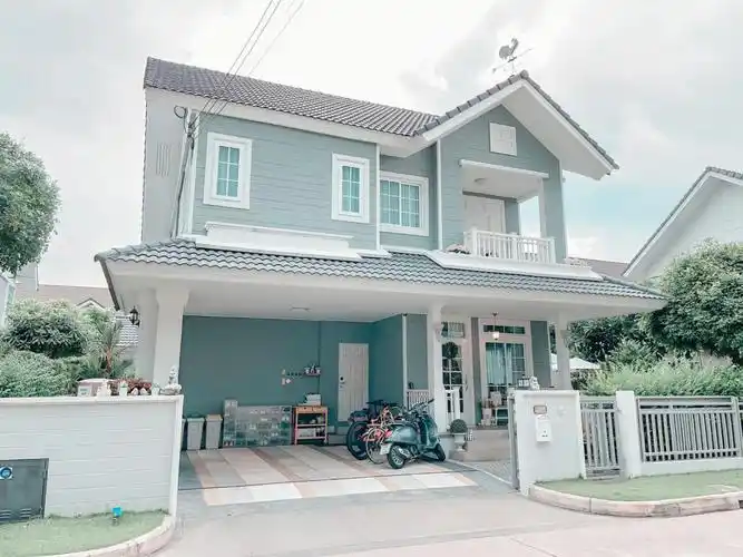 喜欢这样的房子糖果色的外观颜色