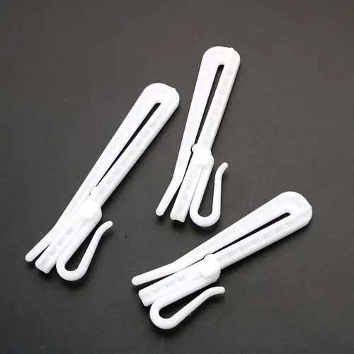 厂家窗帘挂钩家用浴室客厅7/8/9公分可调节升降勾塑料调节挂钩