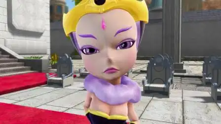 猪猪侠:白雪王后一个人还要举行比赛,真不知道脑子咋想的