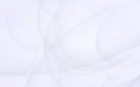 抽象的白色背景.背景是浅透明的泡泡.三维插图照片