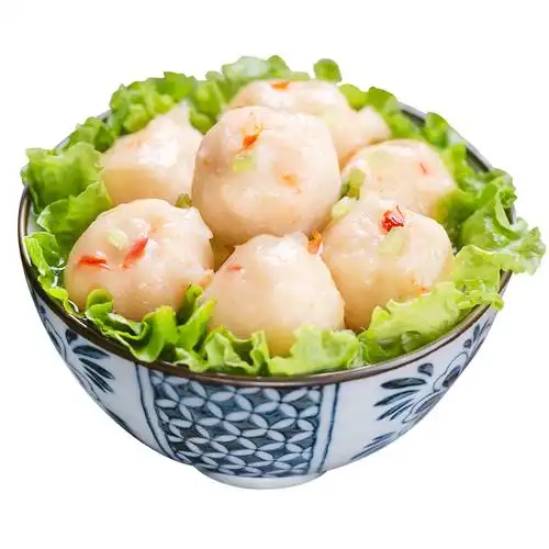 丸子妹手打鲜虾丸虾球潮汕鱼丸手工虾仁虾滑丸鱼圆火锅食材新鲜