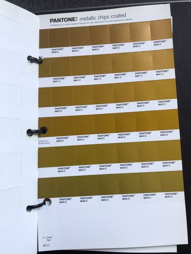 色卡彩通tpg单张可张可cu单页tpx补充178910其它印刷制品