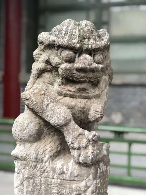 拴马桩(西安碑林博物馆)2020.08.15