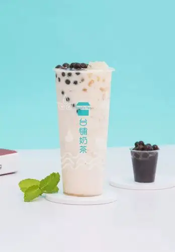 9元秒杀两杯饮品,梦想中的台湾奶茶,终于在一片蒂芙尼蓝的海洋中喝到