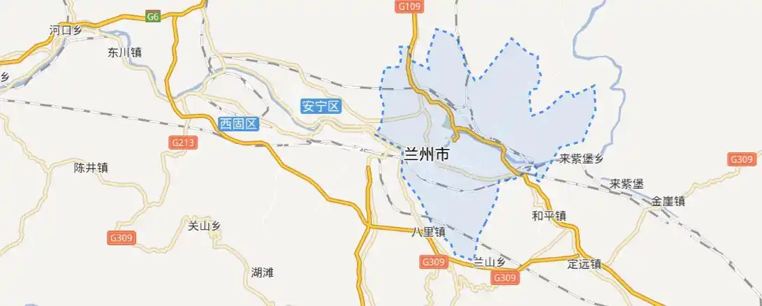 展开全部 一,在百度地图上搜索"兰州是城关区"即可显示相关的地理