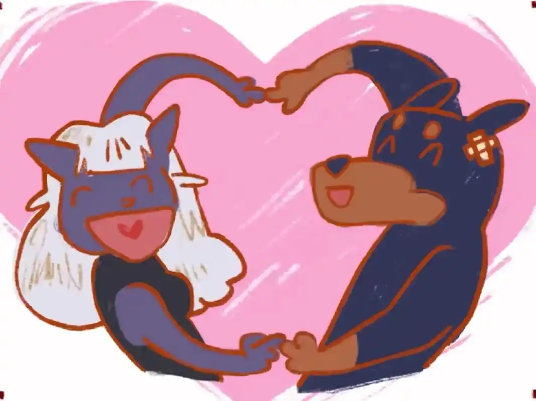 狗哥和豹姐情侣头像来了!要不要艾特你的另一半用起来~#优质头 - 抖音