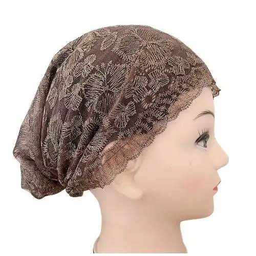 这款纱巾头巾帽子真的太好看啦!轻盈柔软,戴上感觉很舒适,遮阳 - 抖音