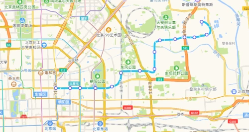 北京地铁3号线乘车指南(站点,线路图)