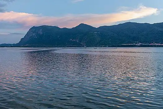 云南昆明滇池生态环境自然景观