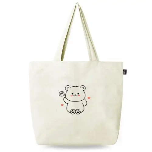 可爱简笔画帆布袋