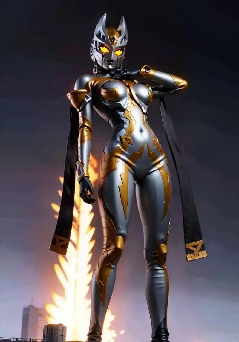 ai作画之卡尔蜜拉#奥特曼