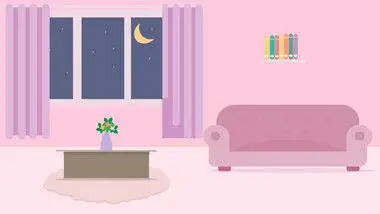 客厅生活场景类mg动画动图素材