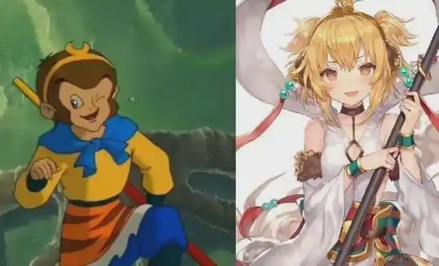 西游记被娘化,八戒美若少女,悟空圈粉无数,红孩儿惊