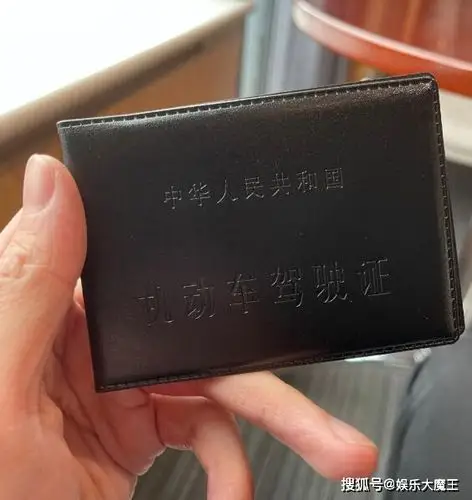 翟潇闻拿到驾照了晒证件照嘚瑟引调侃忘了科目二考了六次才过