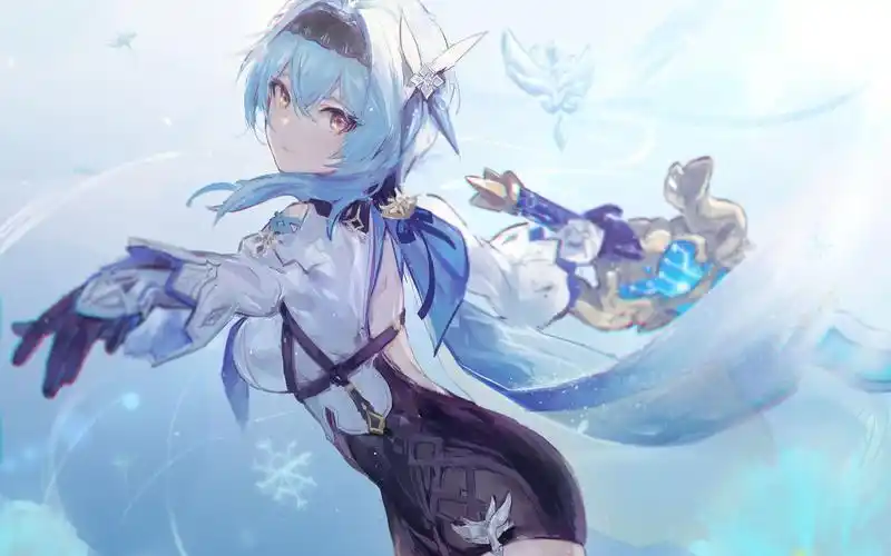 [原神]0命平民优菈的伤害展示.无专武