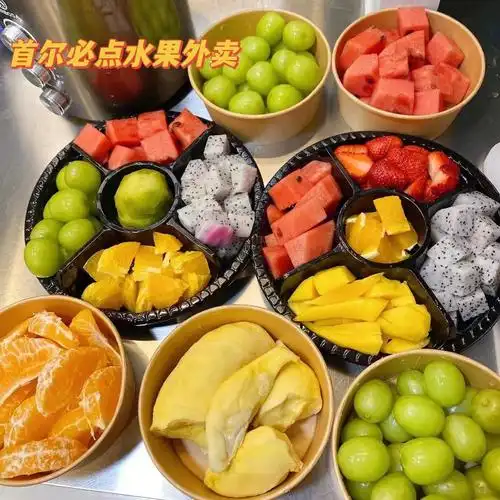 首尔的小小水果外卖店