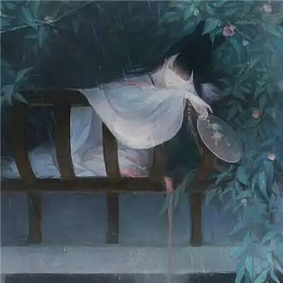 古风汉服女生头像伤感