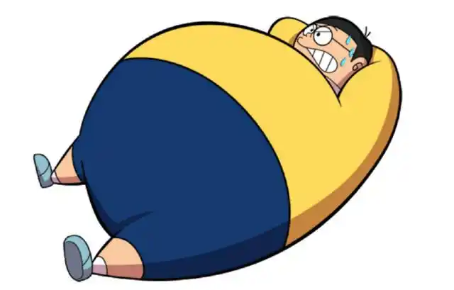 长胖后的蜘蛛侠!