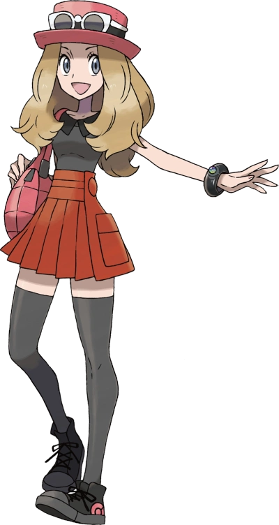 莎莉娜,精灵宝可梦x/y的女主角.