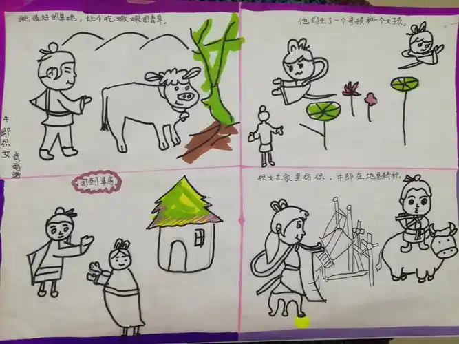 《牛郎织女》连环画