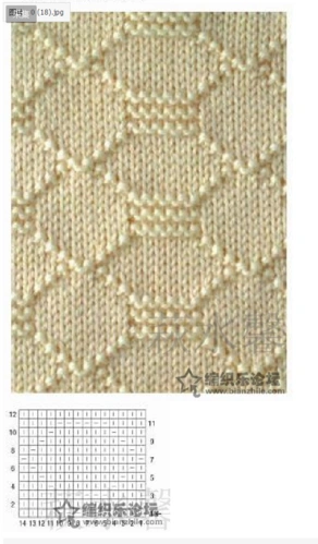 最新棒针编织花样图解-编织乐论坛