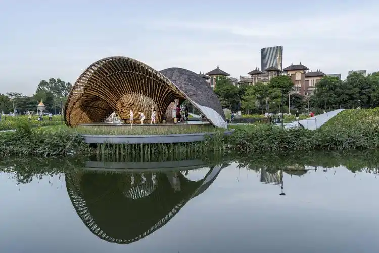 北滘花海景观构筑物 — cns