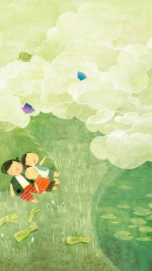 无忧无虑的快乐童年