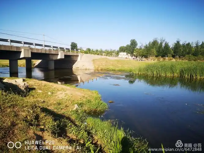 北京房山区小清河的美丽景色