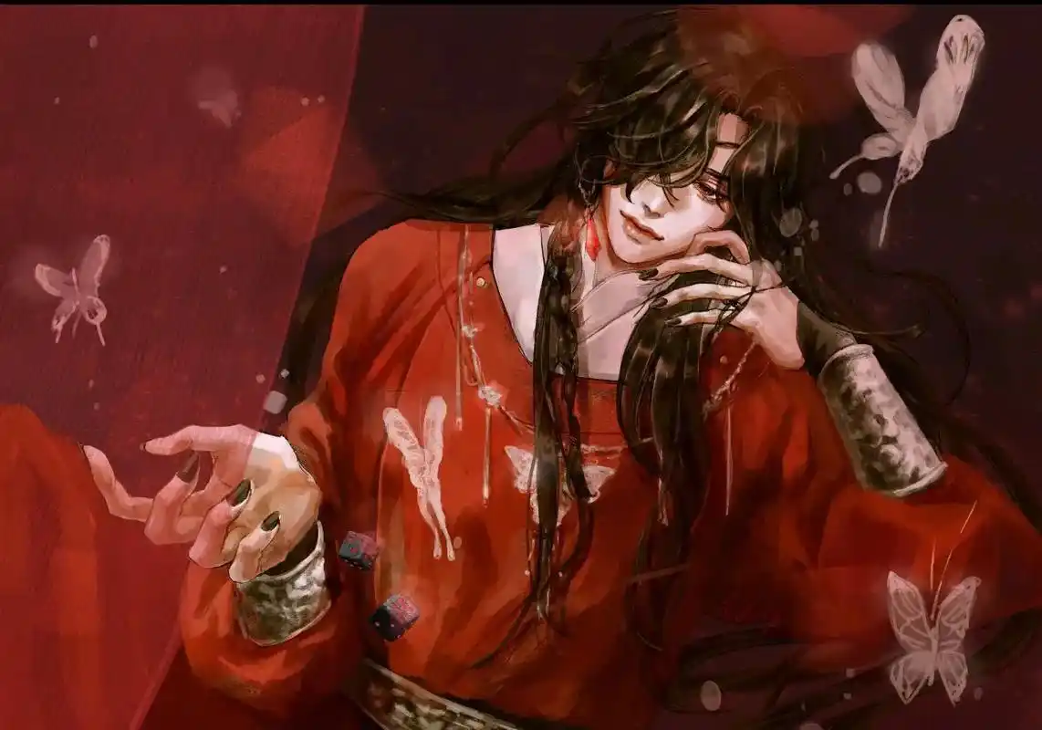 四大害: 血兩探花——花城 黑水沉舟——贺玄 白衣祸世——白 - 抖音